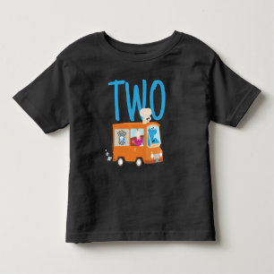 Sesame Street Cookie Monster Food Truck Geburtst Kleinkind T-shirt