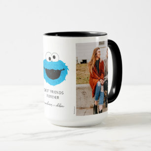 Sesame Street Cookie Monster Foto der besten Fre Tasse