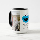 Sesame Street Cookie Monster | Foto der besten Fre Tasse (Vorderseite Links)