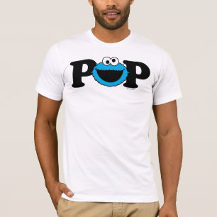 Sesame Street Cookie Monster - Geburtstagspop T-Shirt