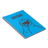Sesame Street | Cookie Monster Hell Notizblock (Rechte Seite)
