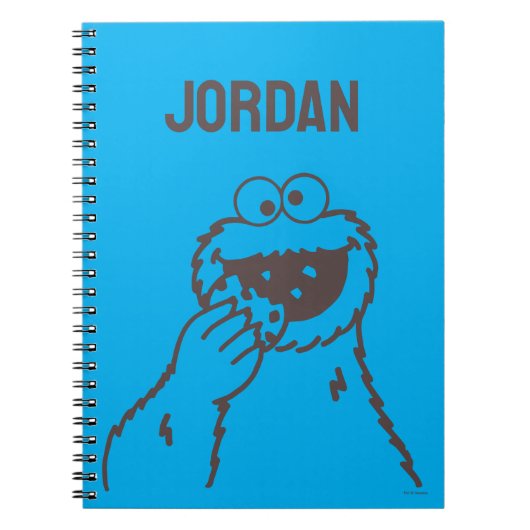 Sesame Street | Cookie Monster Hell Notizblock (Vorderseite)