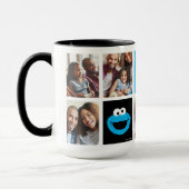 Sesame Street Cookie Monster | Mama FotoCollage Tasse (Links)
