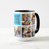 Sesame Street Cookie Monster | Mama FotoCollage Tasse (VorderseiteRechts)