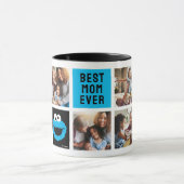 Sesame Street Cookie Monster | Mama FotoCollage Tasse (Zentrum)