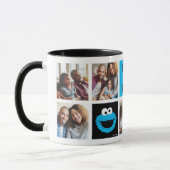 Sesame Street Cookie Monster | Mama FotoCollage Tasse (Links)