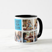 Sesame Street Cookie Monster | Mama FotoCollage Tasse (VorderseiteRechts)