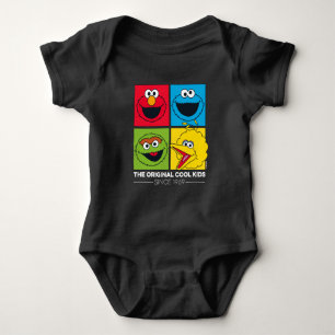 Sesame Street Die Original-Cool-Kids Baby Strampler