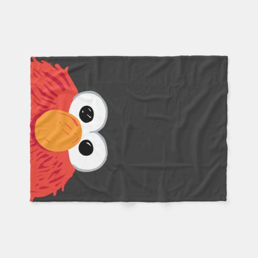 Sesame Street | Elmo Big Face Fleecedecke (Vorderseite (Horizontal))