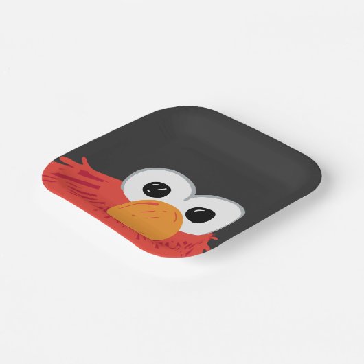 Sesame Street | Elmo Big Face Pappteller (Gewinkelt)