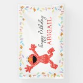 Sesame Street Elmo | Birthday Crayon Banner (Vertikal)