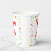 Sesame Street Elmo | Birthday Crayon Pappbecher (Rechts)