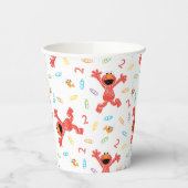 Sesame Street Elmo | Birthday Crayon Pappbecher (Links)