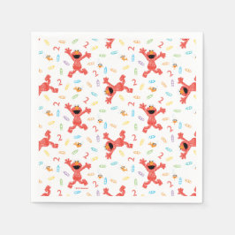 Sesame Street Elmo | Birthday Crayon Serviette