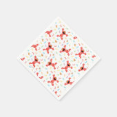 Sesame Street Elmo | Birthday Crayon Serviette (Ecke)
