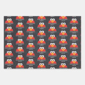 Sesame Street Elmo Chalkboard Birthday Geschenkpapier Set (Vorderseite)