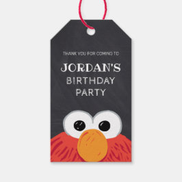 Sesame Street Elmo Chalkboard Geburtstag Geschenkanhänger