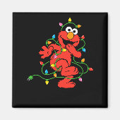 Sesame Street Elmo Christmas Lights Baby Magnet (Vorne)