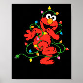 Sesame Street Elmo Christmas Lights Baby  Poster (Vorne)
