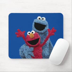 Sesame Street   Elmo & Cookie Monster Mousepad