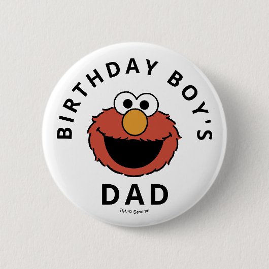 Sesame Street | Elmo - Erster Geburtstag Button (Vorderseite)