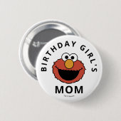 Sesame Street | Elmo - Erster Geburtstag-Button Button (Vorne & Hinten)
