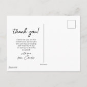 Sesame Street | Elmo - Erster Geburtstag Danke Ged Postkarte (Rückseite)