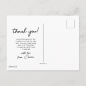 Sesame Street | Elmo - Erster Geburtstag Danke Lie Postkarte (Rückseite)