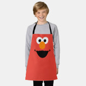 Sesame Street Elmo Face Schürze (Getragen)