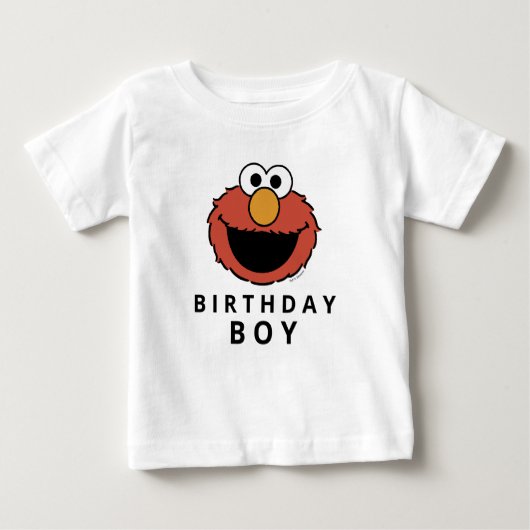 Sesame Street | Elmo - First Birthday Baby T-Shirt (Vorderseite)