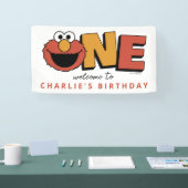 Sesame Street | Elmo - First Birthday Banner (Messe)