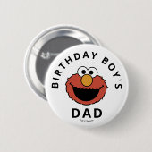 Sesame Street | Elmo - First Birthday Button (Vorne & Hinten)
