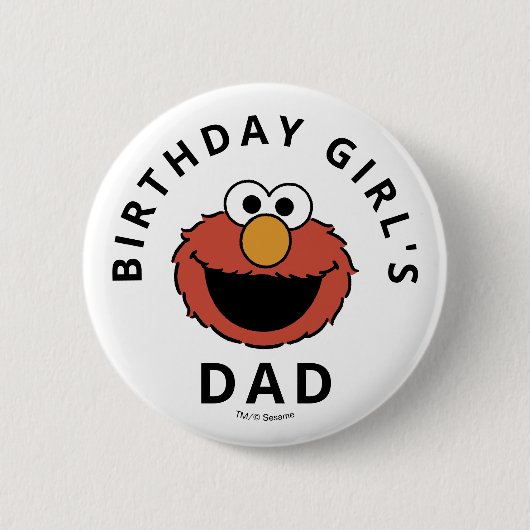 Sesame Street | Elmo - First Birthday Button (Vorderseite)