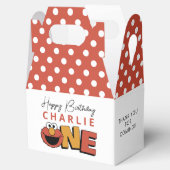 Sesame Street | Elmo - First Birthday Favor Boxes Geschenkschachtel (Geöffnet)