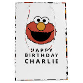 Sesame Street | Elmo - First Birthday Medium Gift  Mittlere Geschenktüte (Vorderseite)