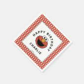 Sesame Street | Elmo - First Birthday Napkins Serviette (Ecke)