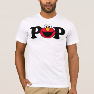Sesame Street Elmo - Geburtstag Pop T-Shirt