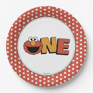 Sesame Street   Elmo - Geburtstags-Teller aus Papi Pappteller