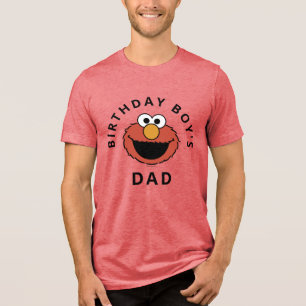 Sesame Street Elmo - Geburtstags-Tri-Blend-Shirt Tri-Blend Shirt