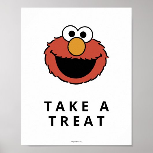 Sesame Street | Elmo Geburtstagsposter Poster (Vorne)