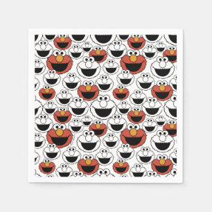 Sesame Street   Elmo - Geburtstagsservietten zum e Serviette