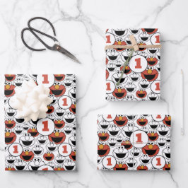 Sesame Street | Elmo Geschenkpapier Set