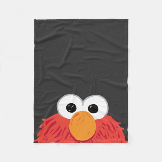 Sesame Street | Elmo großes Gesicht Fleecedecke (Vorderseite)