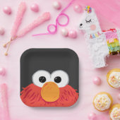 Sesame Street | Elmo großes Gesicht Pappteller (Party)