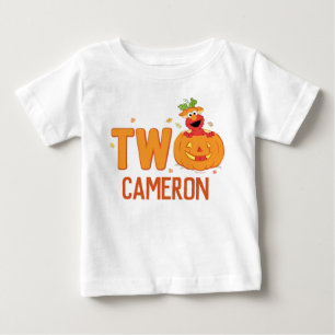 Sesame Street - Elmo Kürbis 2. Geburtstag Baby T-shirt