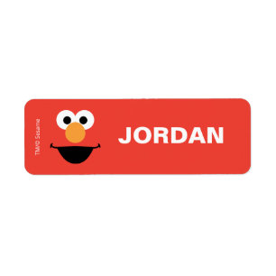Sesame Street Elmo - Rückkehr zur Schule Etiketten