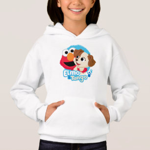 Sesame Street Elmo & Tango Abzeichen Hoodie