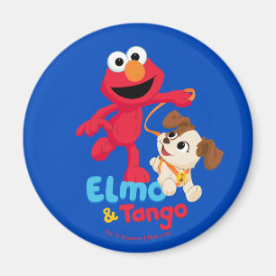 Sesame Street Elmo & Tango laufen Magnet
