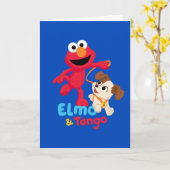 Sesame Street | Elmo & Tango Running Karte (Gelbe Blume)