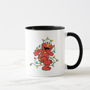 Sesame Street   Elmo Weihnachtsbeleuchtung Tasse